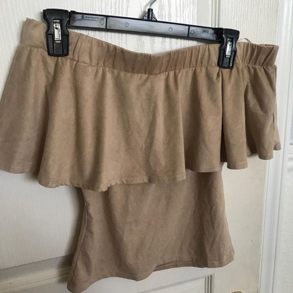 Off the shoulder shirt